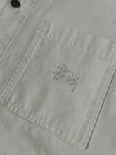 Stussy White Chore Jacket Size L