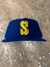 Seattle Mariners Vtg New Era Fitted 7 1/2 DS Wool