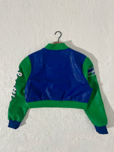 Brand New Seattle Seahawks Women's Crop Leather jacket
