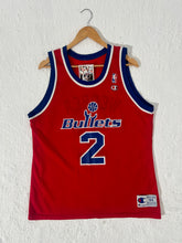 Vintage Washington Bullets Cris Webber #2 Jersey Size L