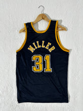 Vintage Reggie Miller Indiana Pacers Mesh NBA Basketball Jersey Sz. L