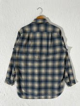 Vintage Pendleton Button Up Shirt Blue/White Sz. 2XL
