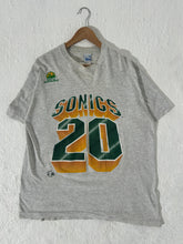 Vintage Seattle Supersonics 3D Logo #20 Gary Payton T Shirt Size XL