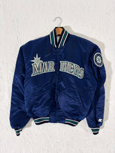 Vintage Seattle Mariners Satin Starter Jacket Size L