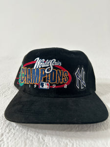 Vintage 1998 New York Yankees World Series Champions Snapback Hat