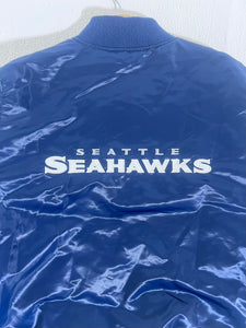 Seattle Seahawks Satin Starter Jacket Sz. Womans XXL