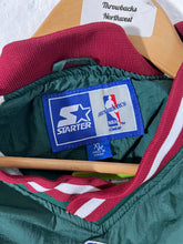 Vintage Seattle Supersonics Starter Pull over jacket Size XL