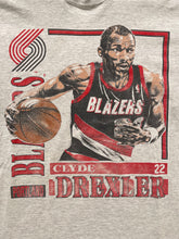 Vintage Portland TrailBlazers Clyde Drexler T-shirt Sz. XL