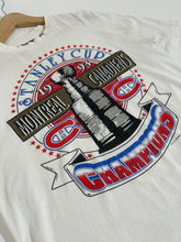 Vintage 1993 Montreal Canadiens Champions T-Shirt Sz. M