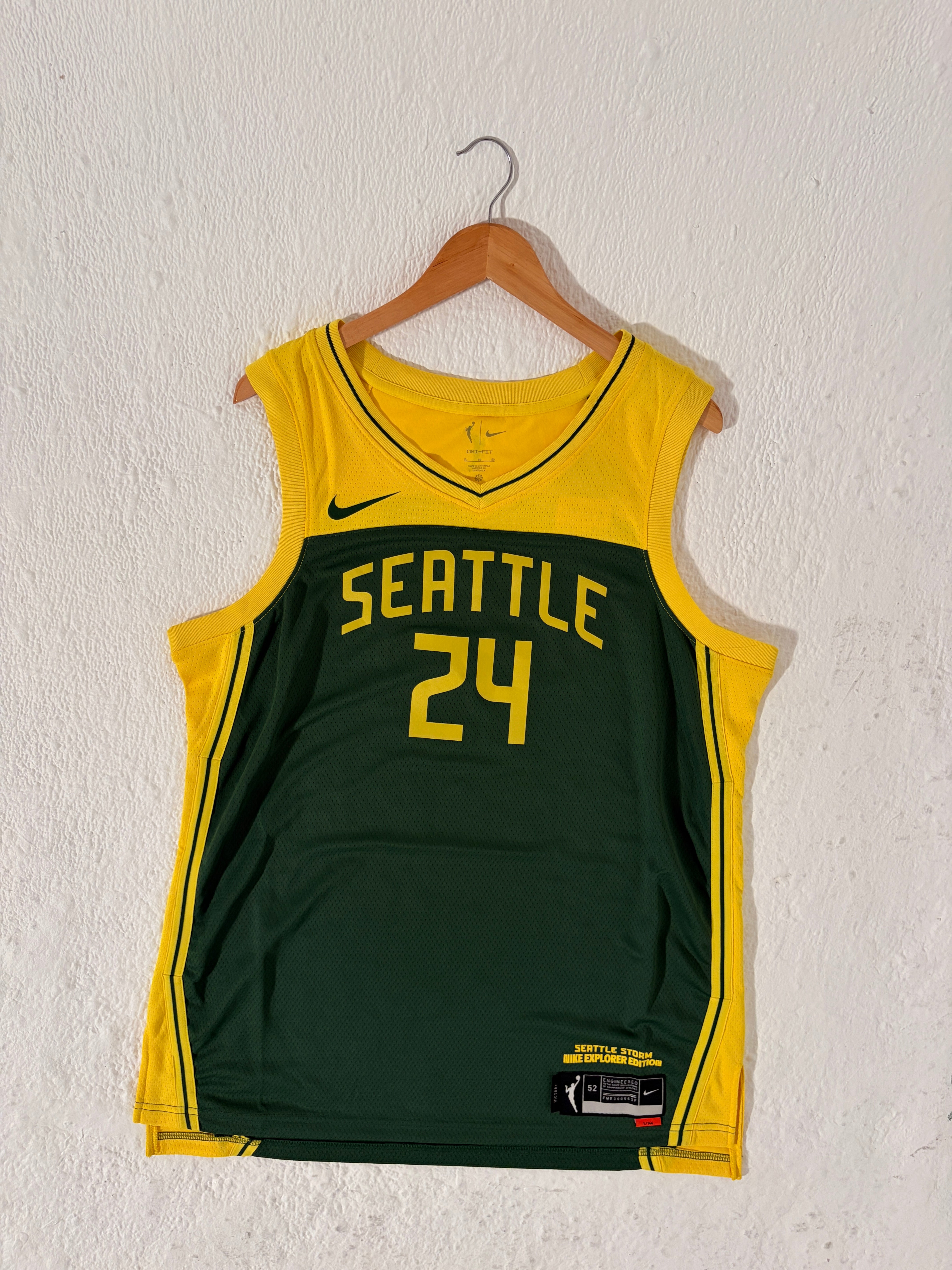 Seattle Storm Jewell Loyd 1/144 Limited Edition Jersey Size XL