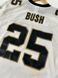 New Orleans Saints Reggie Bush #25 White Jersey Sz. XL