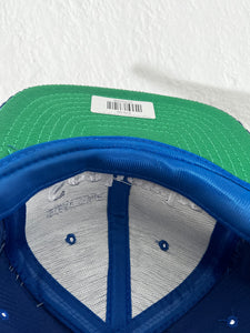 Vintage Seattle Seahawks Blue Corduroy Pro Line Snapback Hat