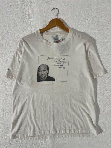 Vintage 1996 JAMES TAYLOR and His Traveling Band Concert tshirt sz L RS