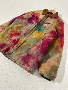 Vintage Custom Tie Dye Carhartt Jacket Sz. XL