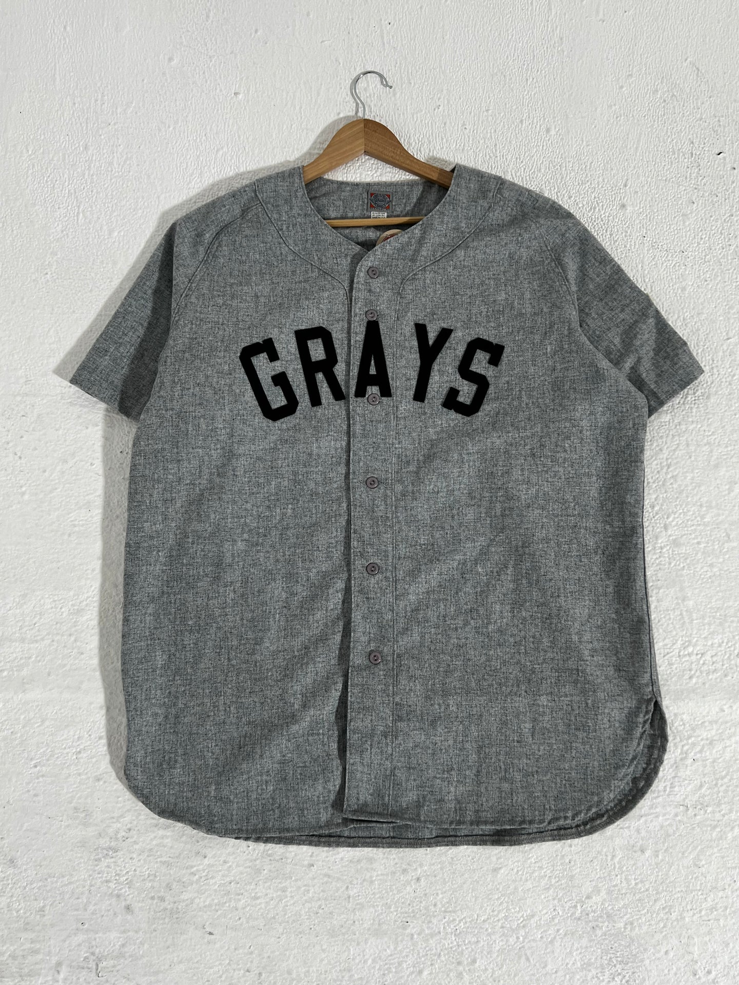 Ebbets Field Homestead Grays Baseball Jersey Sz. XL