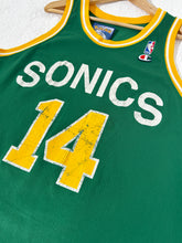 Vintage 1990's Sam Perkins Seattle Supersonics NBA Champion Jersey Sz. L