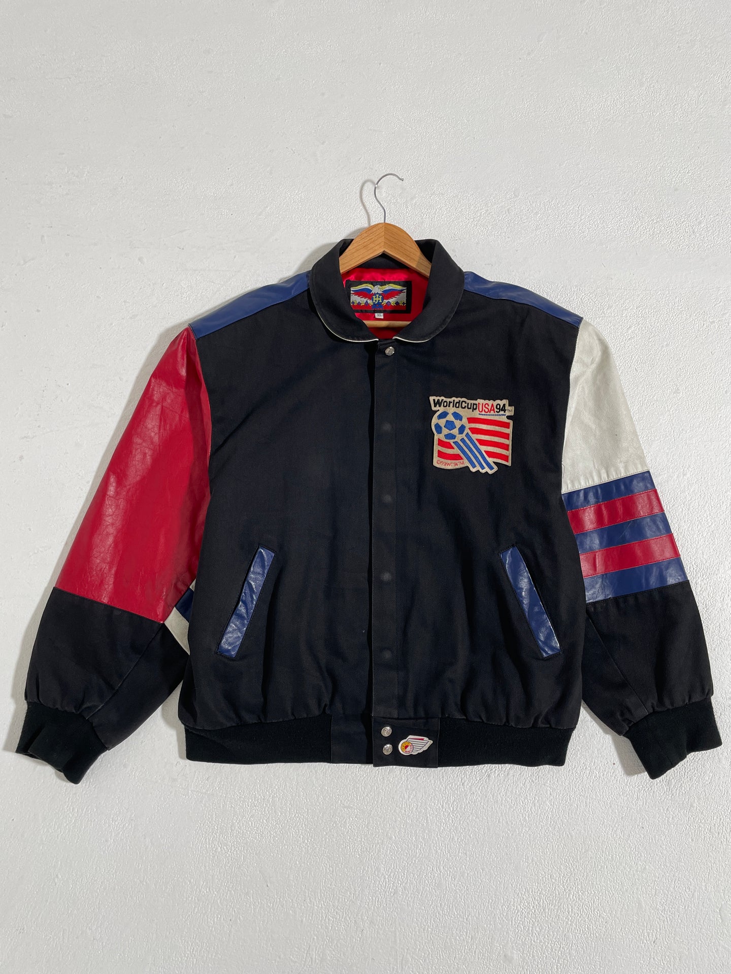 Vintage 1990s World Cup USA 1994 Jeff Hamilton Jacket Sz. XL