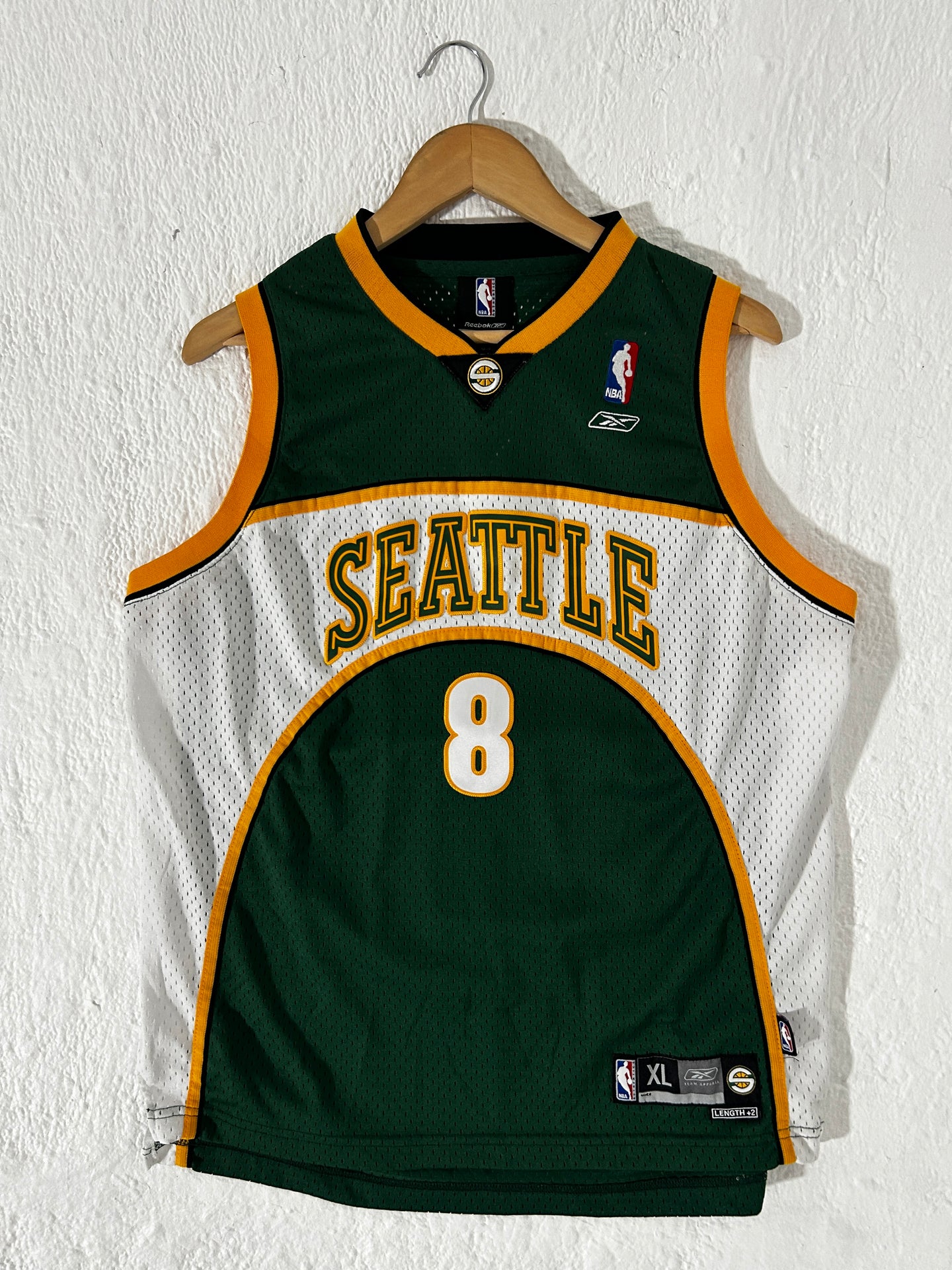 Seattle SuperSonics Luke Ridnour #8 Jersey Size XL