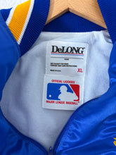 Vintage Seattle Mariners DeLong Satin Quarter Zip Sweatshirt Sz. XL
