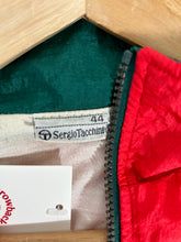 Vintage 1990s Sergio Tacchini Red/Green Zip Up Jacket Sz. 44 (L)