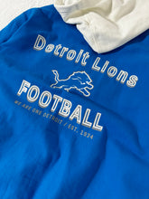 Detroit Lions Hooded Button Up Jacket Sz. M