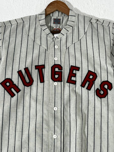 Ebbets Field Rutgers Baseball Jersey Sz. L