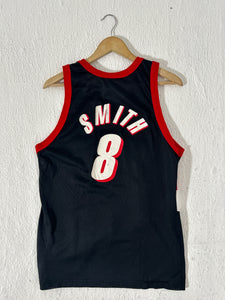 Vintage 1990's Portland Trailblazers Steve Smith #8 Champion Jersey