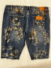 Crysp Kova Denim Blue Dye Shorts DEPT1