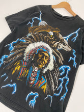Vintage USA Thunder "Native American Chief" T-Shirt Sz. XL
