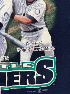 Vintage 1997 Seattle Mariners Western Division Champions Sz. L