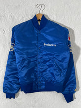 Vintage Seattle Seahawks Starter Bomber Jacket Size S