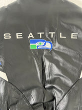Vintage Seattle Seahawks Leather Pro Player Jacket size XL