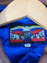 Seattle Seahawks Vintage JH Design Wool/Leather Jacket Size XL