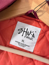 Shakawear Burgandy Satin Bomber Jacket Sz. XL (NWT)