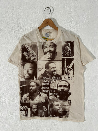 Y2k Marvin Gaye AOP Tee Sz. L