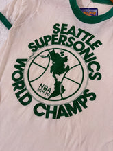 Rare Vintage 79' Seattle Supersonics Ringer T Shirt