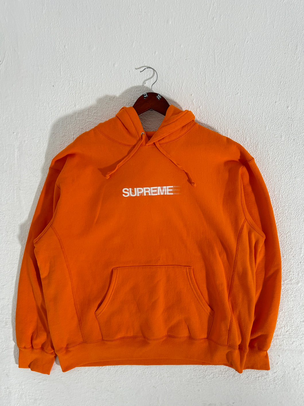 Supreme Motion Logo Orange Hoodie Sz. XL (DEPT1)