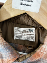 Pendleton Tan Plaid Button Up Shirt Sz. XL