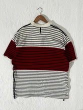 Y2K Coogie Striped Polo T Shirt Sz. 2XL