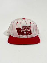 Vintage 1990's Cincinatti Reds Pin Stripe Snapback Hat