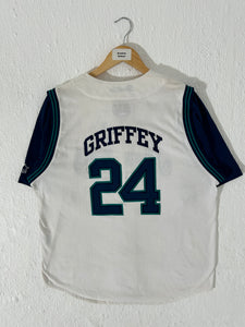 Vintage Seattle Mariners Ken Griffey Jr. Starter MLB Baseball Jersey Sz. XL