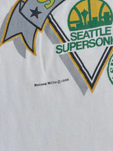 Vintage 1980’s Seattle SuperSonics Basketball Club T-Shirt Sz. XL