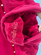 Vintage Y2k Crown Holder Red Hoodie Jacket Sz. 2XL