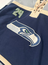 Seattle Seahawks Marshawn Lynch #24 Hockey Jersey Size XL