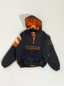 Vintage 1990's University of Texas Longhorns STARTER Parka Jacket Sz. L