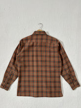 Vintage Brown Wool Flannel Sz. M