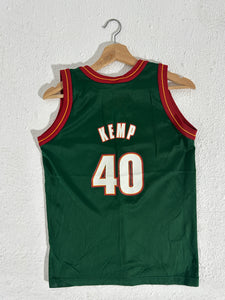 Seattle Supersonics Jersey Kemp Youth Sz L 14-16