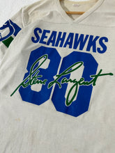 Vintage Seattle Seahawks Steve Largent #80 Tee Size Large