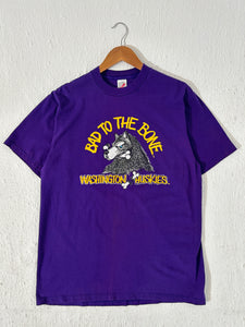 Vintage UW Huskies Bad To The Bone T-Shirt Sz. L