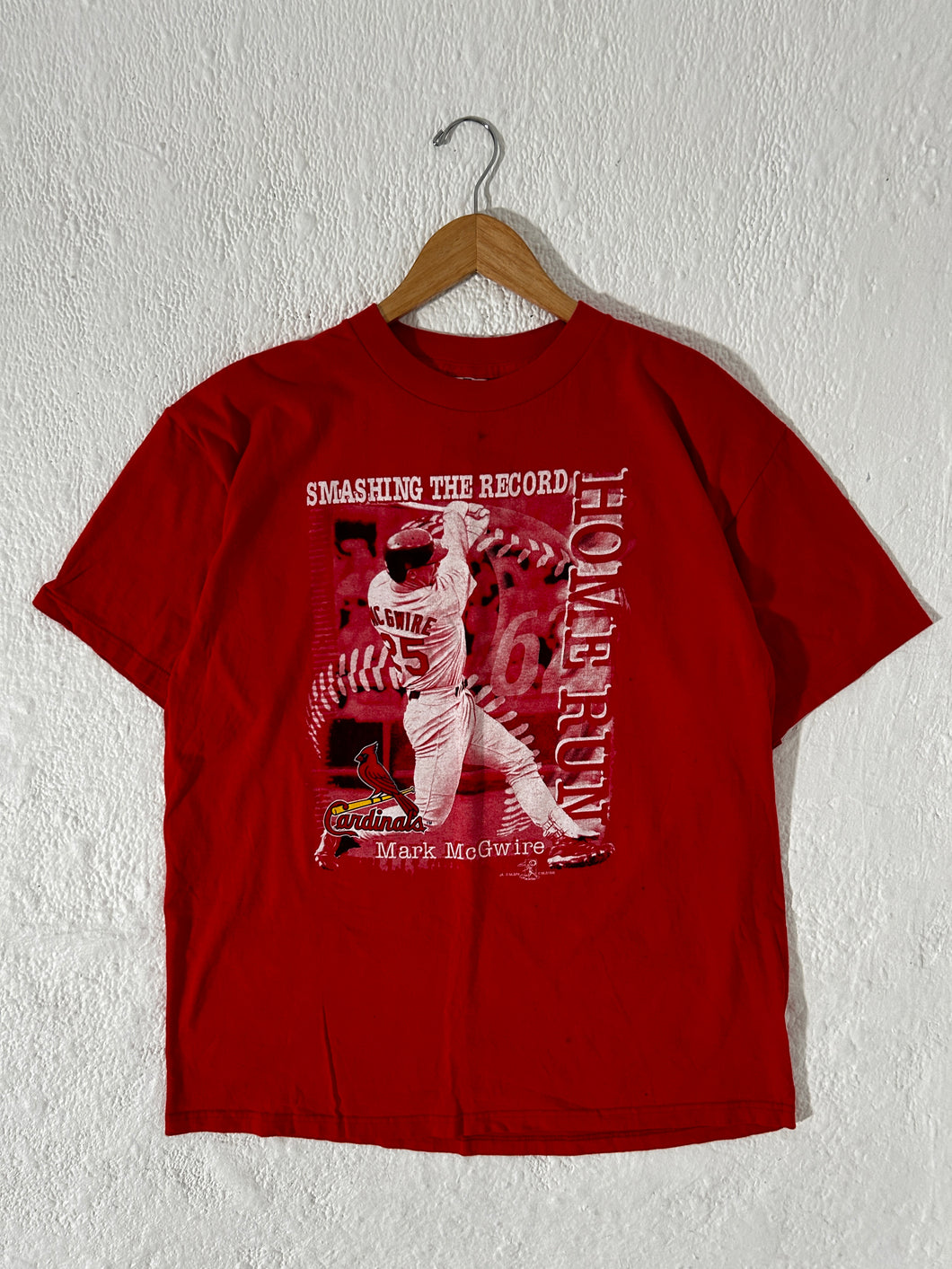Vintage St Louis Cardinals Mark McGwire T-Shirt Sz. XL